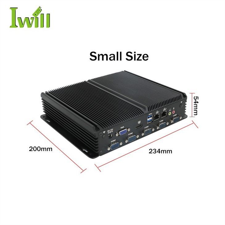 Fanless Celeron J4125 Industrial Computer