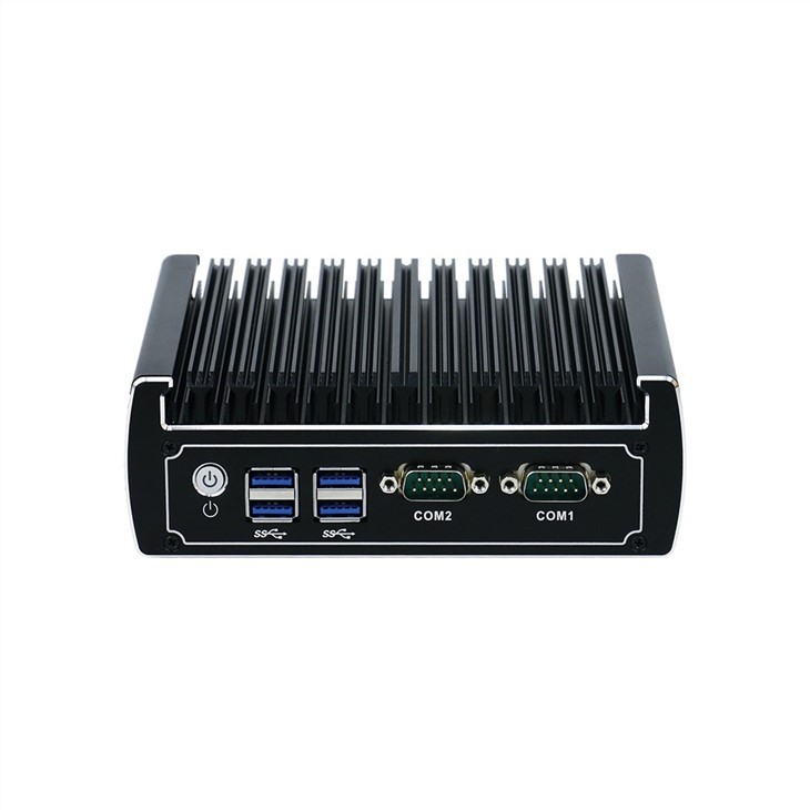 Υπολογιστής χωρίς ανεμιστήρα I3 I5 Dual Nic 4K Mini PC