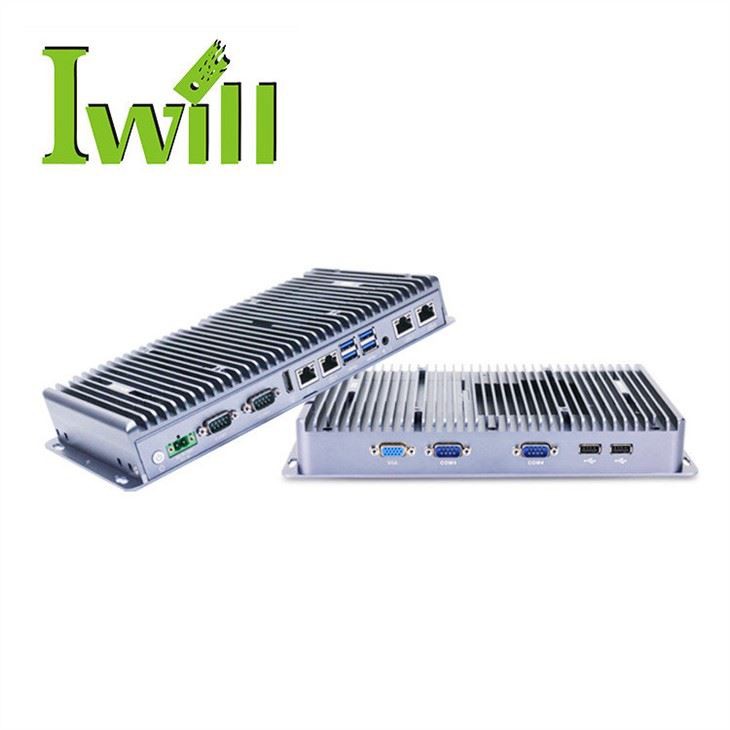 I5 I7 Βιομηχανικός υπολογιστής χωρίς ανεμιστήρα