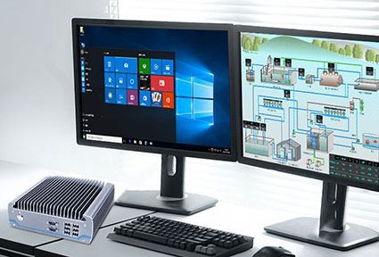 Πώς ένας βιομηχανικός υπολογιστής ολοκληρώνει την προβολή πολλαπλών οθονών;