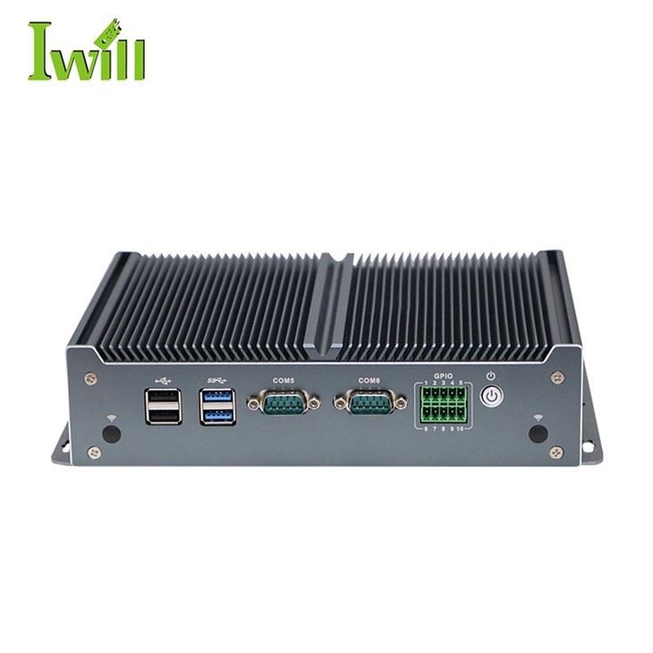 J1900 Fanless Industrial Pc Dual Lan Display