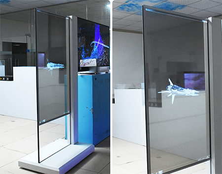 OLED διαφανή οθόνη, ξέρετε